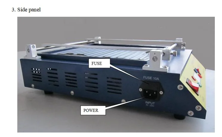 Preheating Plate, BGA Rework Station, IR Welding Machine T-8280